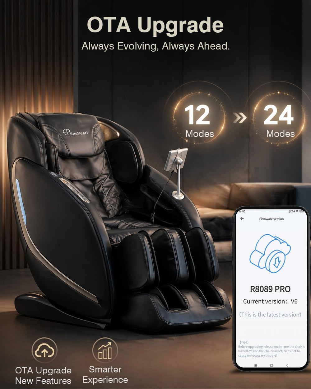 Full Body Massage Chair with SL Track & Zero Gravity
