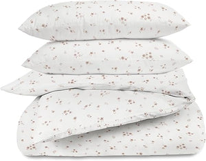 Kids Organic Cotton Duvet Cover Set – Reversible, Soft & Breathable
