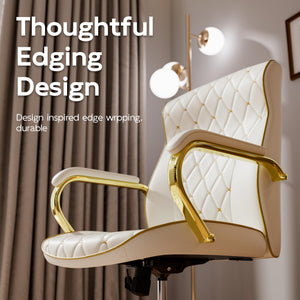 Diamond Quilted Swivel Executive Office Chair