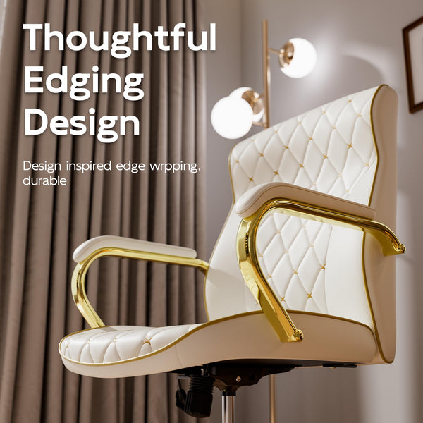 Diamond Quilted Swivel Executive Office Chair