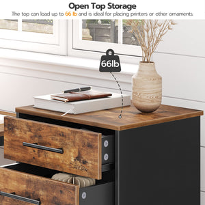7-Drawer Mobile File Cabinet