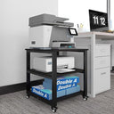 3-Tier Rolling Printer Cart with Storage