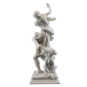 Pluto and Proserpina Greek Statue – 14 Inch Cold Cast Marble Sculpture