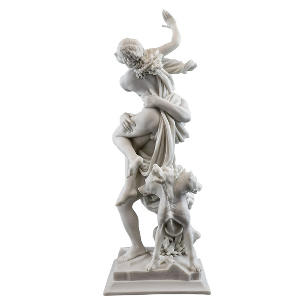 Pluto and Proserpina Greek Statue – 14 Inch Cold Cast Marble Sculpture
