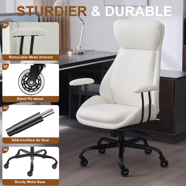 Ergonomic High-Back Executive Office Chair