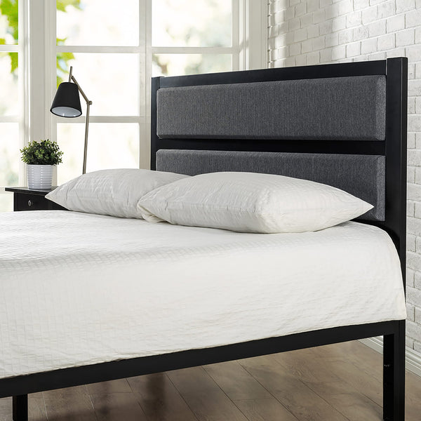 Metal Upholstered Headboard with Foam Padding