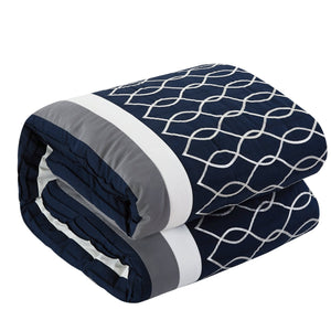 24-Piece Comforter Set – Blue