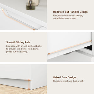 5-Drawer Dresser with Hidden Storage