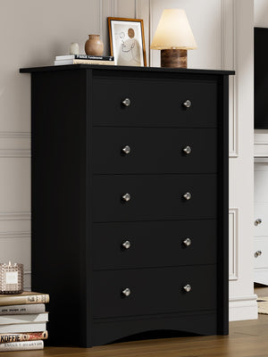 5-Drawer Tall Dresser