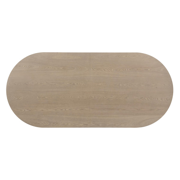 Oval Pedestal Dining Table for 6