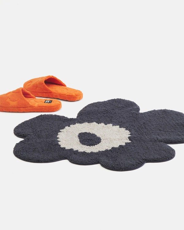 Flower-Shaped Bath Mat – Organic Cotton, Non-Slip, Floral Design