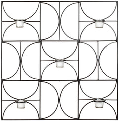 Cast Iron 5-Candle Wall Sconce