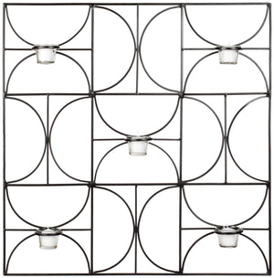 Cast Iron 5-Candle Wall Sconce