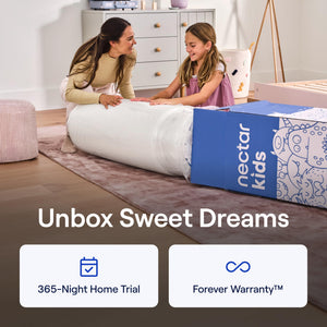 Kids Twin & Full Mattress – 2-Sided Flippable Memory Foam