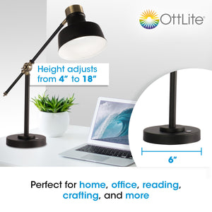 LED Desk Lamp with USB Port