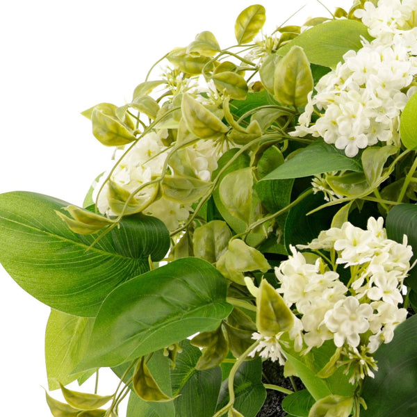 Adjustable Artificial Hydrangea Urn Planter Filler – Set of 2