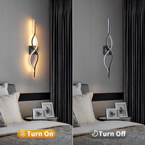 Battery Operated LED Wall Sconces Set of 2 – Dimmable, Remote Control