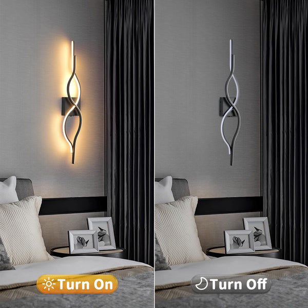 Battery Operated LED Wall Sconces Set of 2 – Dimmable, Remote Control