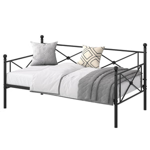 Twin Size Daybed Frame with Headboard