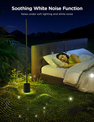 Smart LED Floor Lamp with Bluetooth Speaker