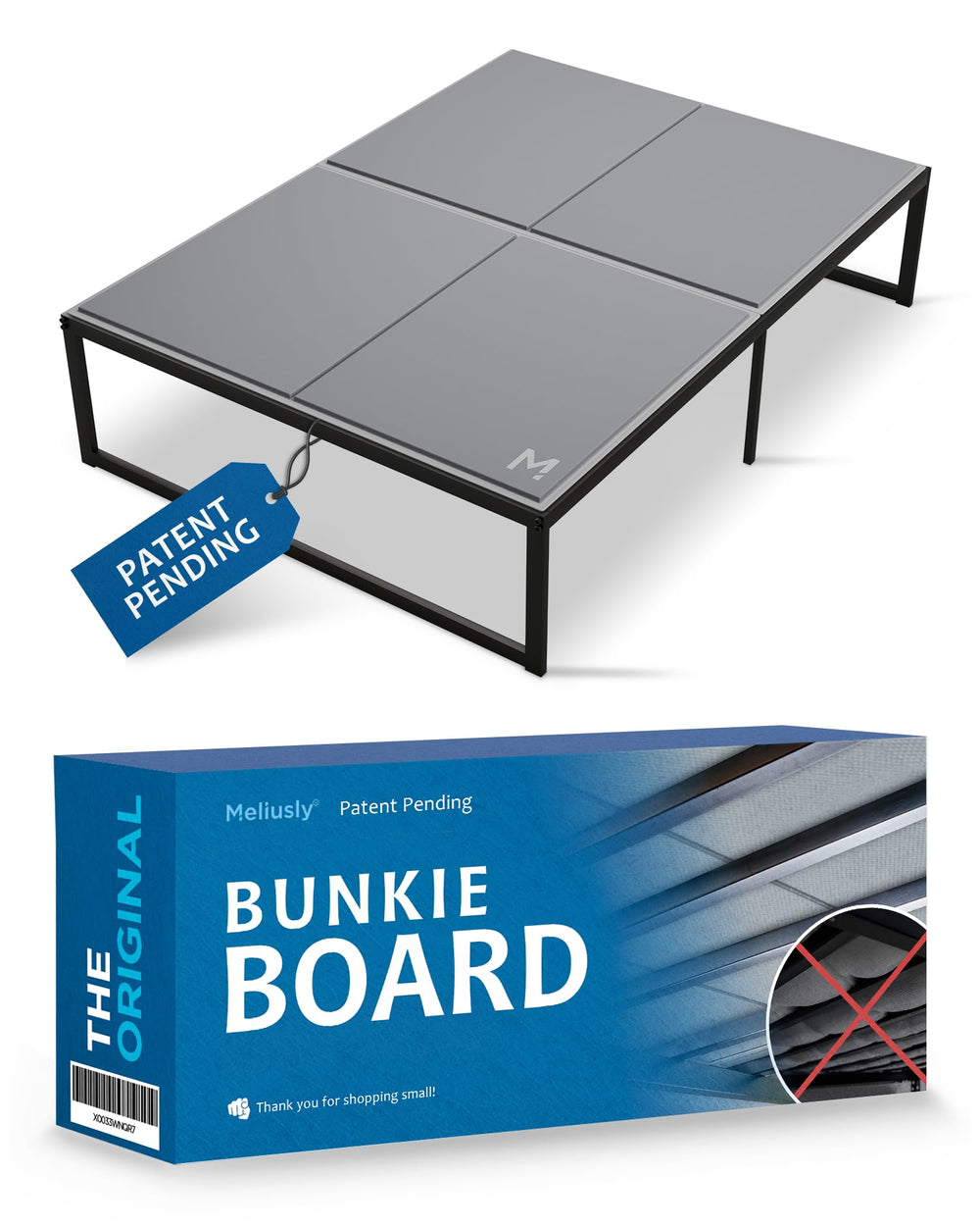 Premium 10mm Bunkie Board – Breathable, Noise-Minimizing Mattress Support