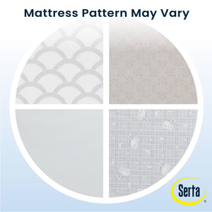 Firm Fiber Core Crib & Toddler Mattress – Dual Sided, Waterproof, GREENGUARD Gold Certified