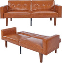 Convertible Futon Sofa Bed with Split Back