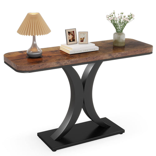 Industrial Entryway Console Table