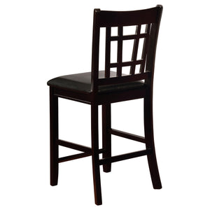 5-Piece Counter Height Dining Set – Oval Extendable Table with Storage & Upholstered Chairs