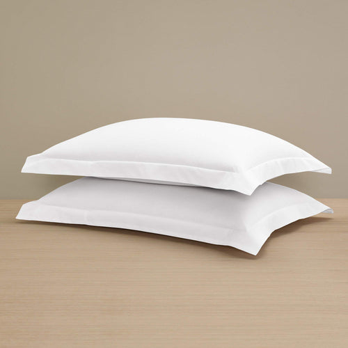 Sateen Pillow Sham Set of 2 – 100% Long-Staple Cotton