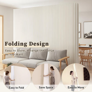 Foldable Paper Room Divider – Portable Privacy Screen