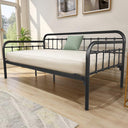 Twin Metal Daybed Frame with Sofa Bed Conversion