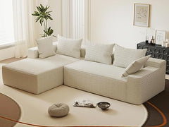 108" Modular Sectional Sofa L-Shape with Deep Seat