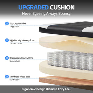 High Back Ergonomic Gaming Chair with Pocket Spring Cushion
