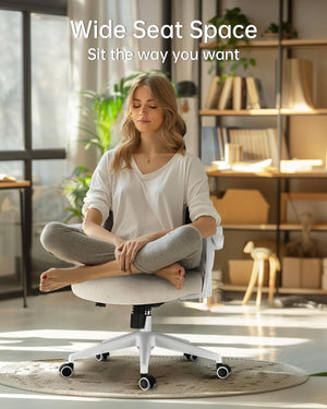 Ergonomic Office Chair with Flip-Up Armrests & Mesh Back