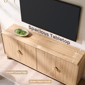70" Buffet Cabinet with Storage & Adjustable Shelves