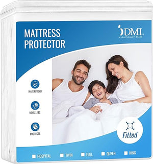 Waterproof Mattress Protector – Fitted & Zippered, Full & King, Pack of 24
