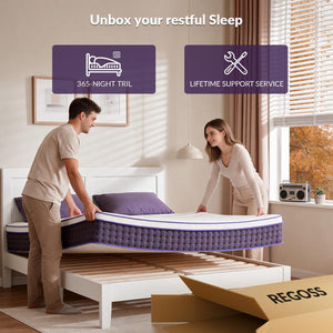 12 Inch Plush Hybrid Mattress in a Box