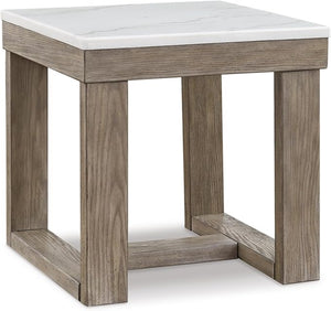 Mid-Century Square End Table