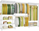 Freestanding Expandable Closet Garment Rack