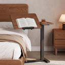 Adjustable Overbed Table with Wheels