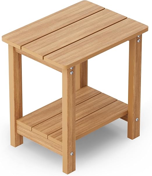 Outdoor Adirondack Side Table – Single & Double Tier