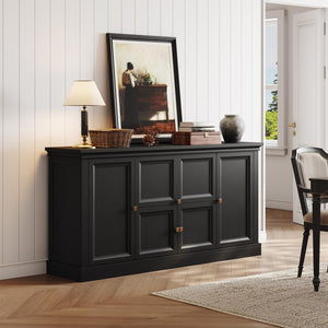 63" Farmhouse Buffet Cabinet with Storage