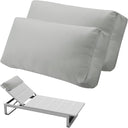 Pool Chaise Lounge Headrest Pillow Set of 2