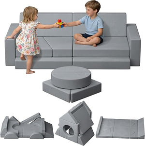 Modular Kids Play Couch 15-Piece Set