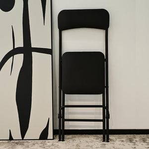 Folding Bar Stool with Footrest, Set of 2
