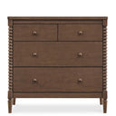 4-Drawer Dresser with Changing Top and Interlocking Drawers