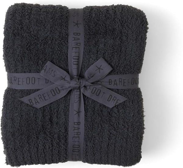 Ribbed Knit Throw Blanket 54"x72"