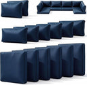 14-Piece Outdoor Patio Cushion Set with Removable Covers