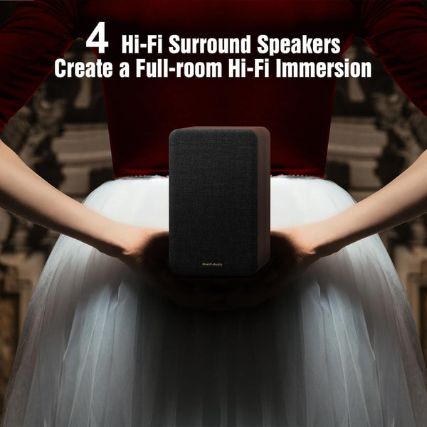 5.1.4 Dolby Atmos Home Theater System – 900W with Subwoofer & Surround Speakers